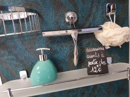 Accessoires de douche luxe